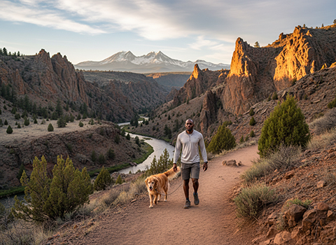 Smith Rock State Park Trail